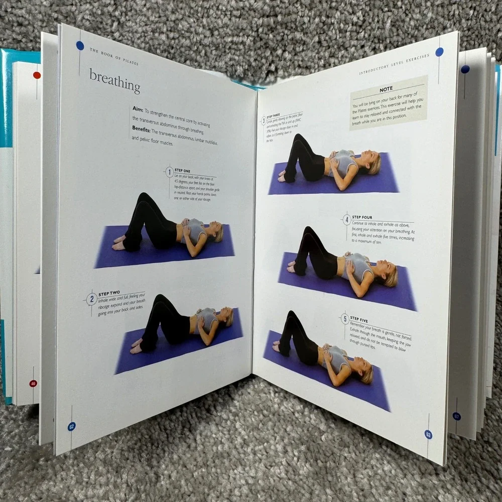 Parragon Publishing The Book of Pilates Joyce Gavin Fitness Guide Hardcover 2005